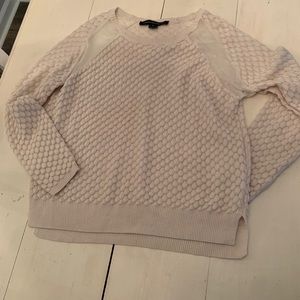 French connection beige sweater